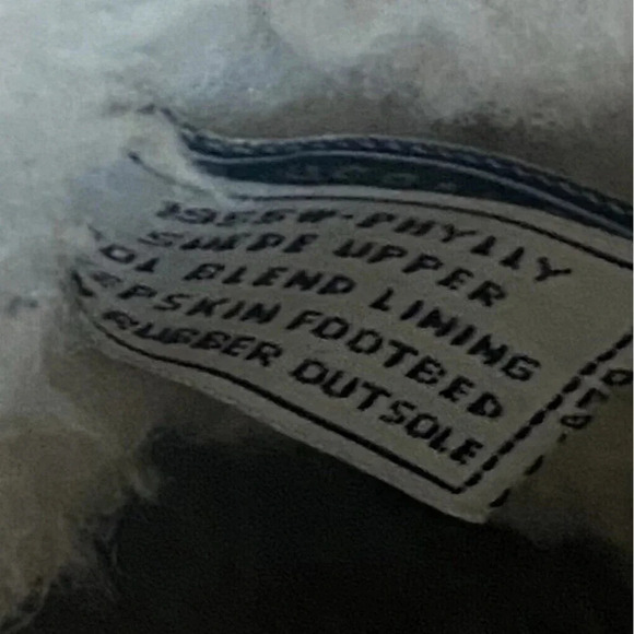 Bearpaw 1955W Phylly Mid Calf Boots in Hickory Suede Womens Size 7 Back Laces - Picture 15 of 15